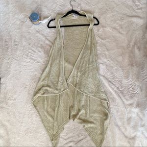 Crochet-like Duster Vest